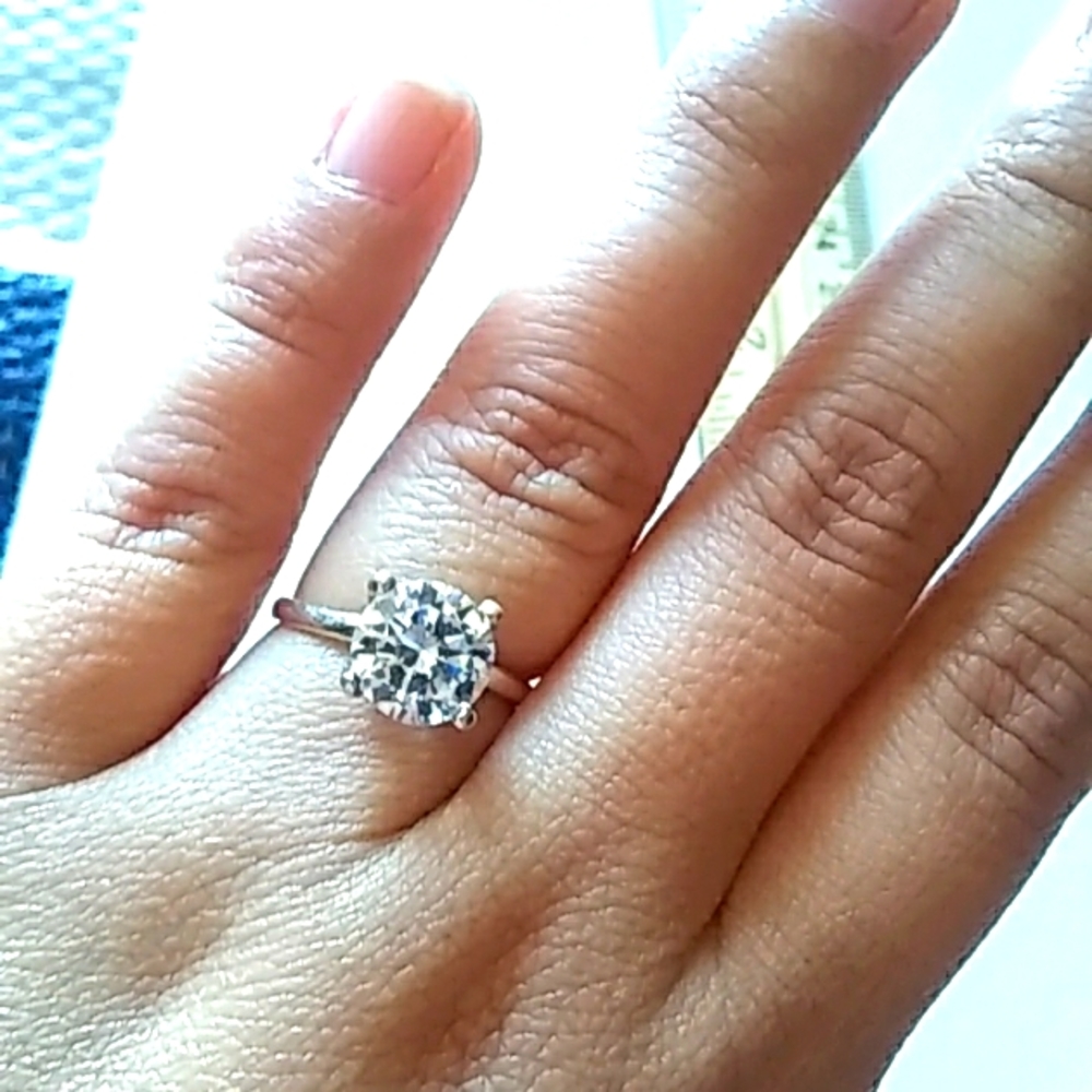 925 Sterling Solid Silver Ring - image 1